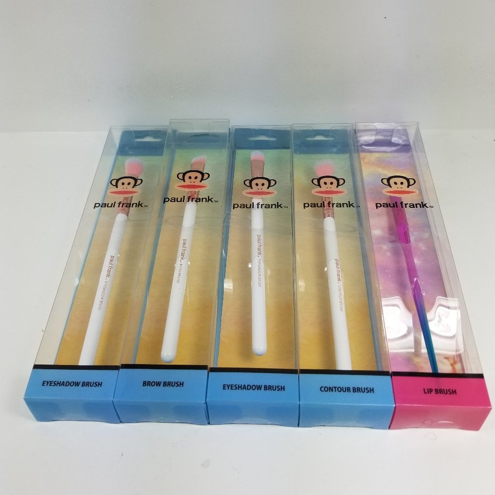 Paul Frank makeup Brush set of 5 - Picture 6 of 12